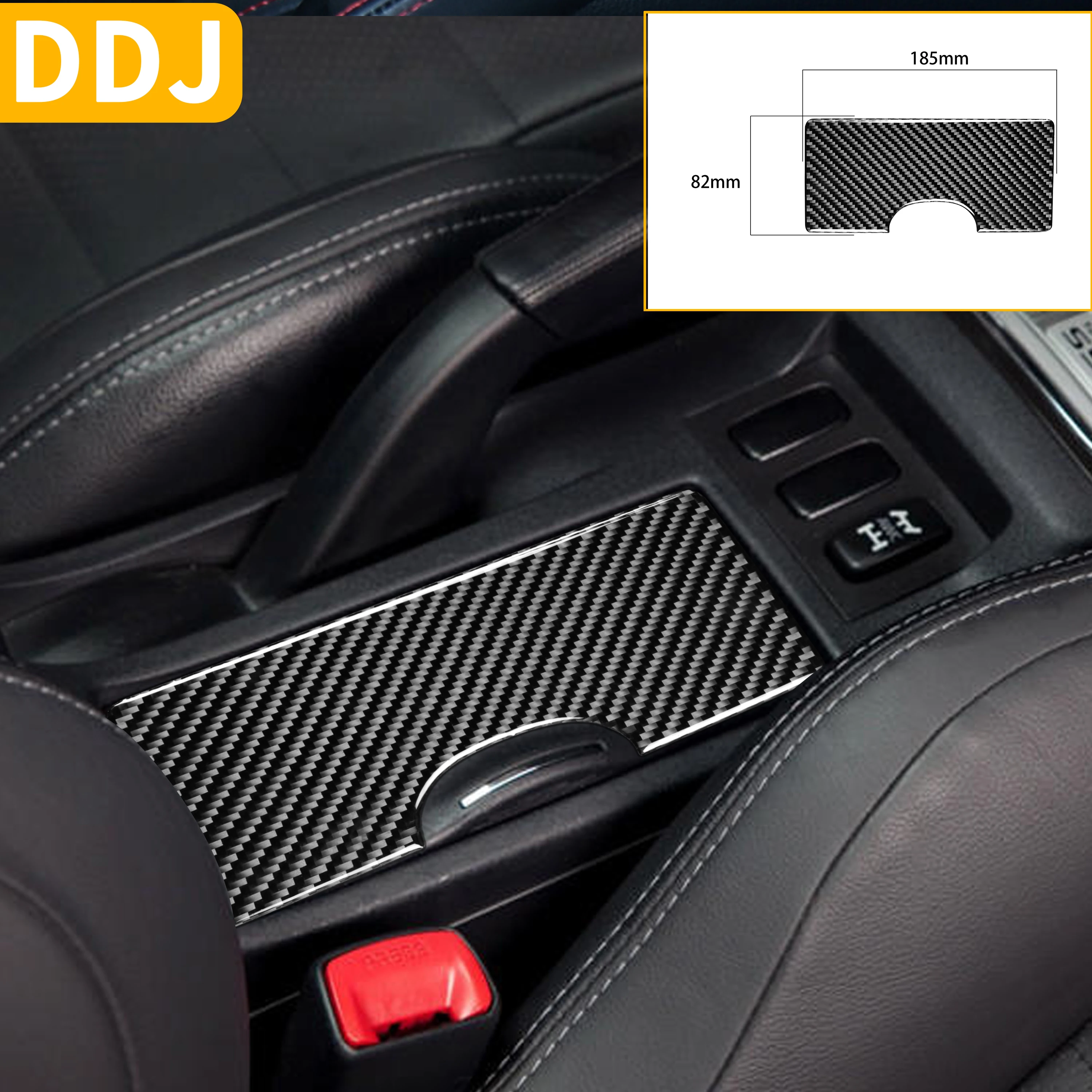 De La Cubierta Del, Yctze Del Soporte De La Taza De Agua De La Consola Central De Fibra De Carbono Reemplazo Para Mercedes W204 2005-2012 Mercedes W204 Carbon Carbon Mercedes W204 W204