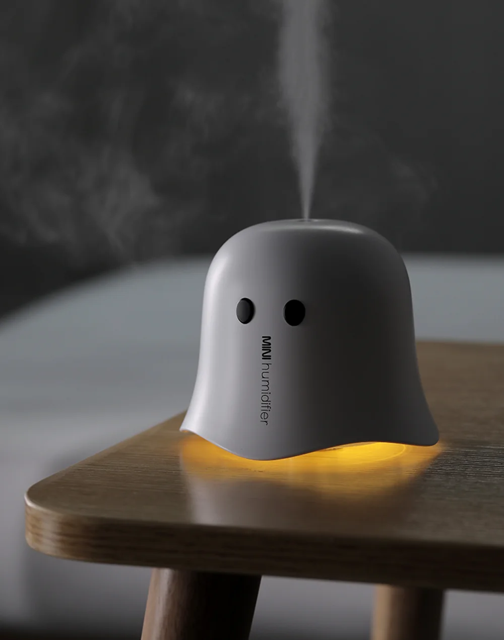 USB Mini U увлажнитель креативный ночник бесшумный распылитель для спальни распыление воздуха увлажнение теплый свет без моделирования лица