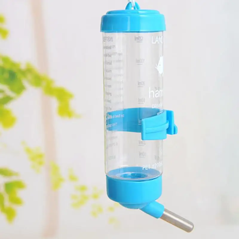 

250ml/80ml Hanging Water Bottle For Pets No Drip Water Kettle Dispenser Feeder for Hamster Guinea Pig Rabbit Dog Water Dispenser