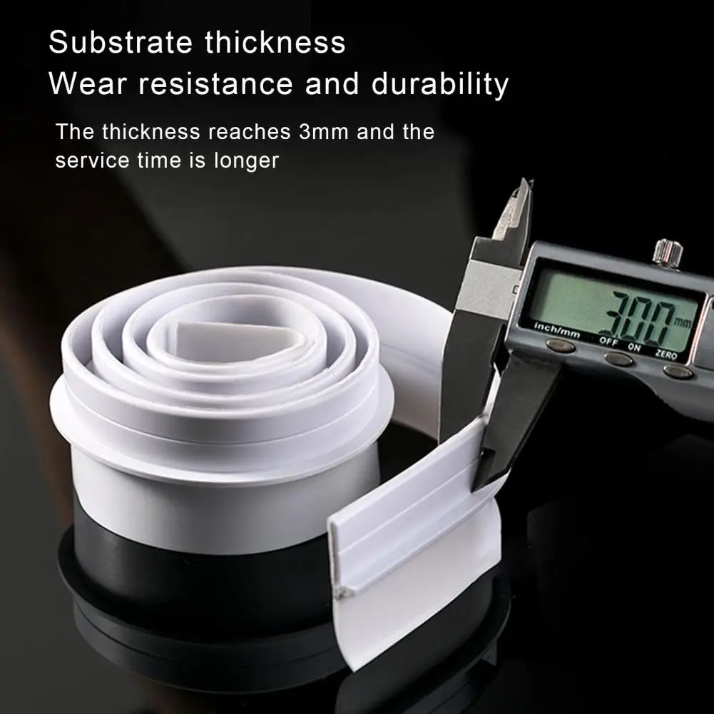 Convenient Practical PVC Door Bottom Sealing Strip Wind-Proof for Exterior/Interior Doors