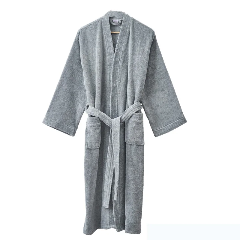 Полотенцесушитель Robe100% хлопок унисекс Халат Банные мужские халаты и женские Sleeprobe двусторонний махровый Sleeprobe женская повседневная домашняя одежда