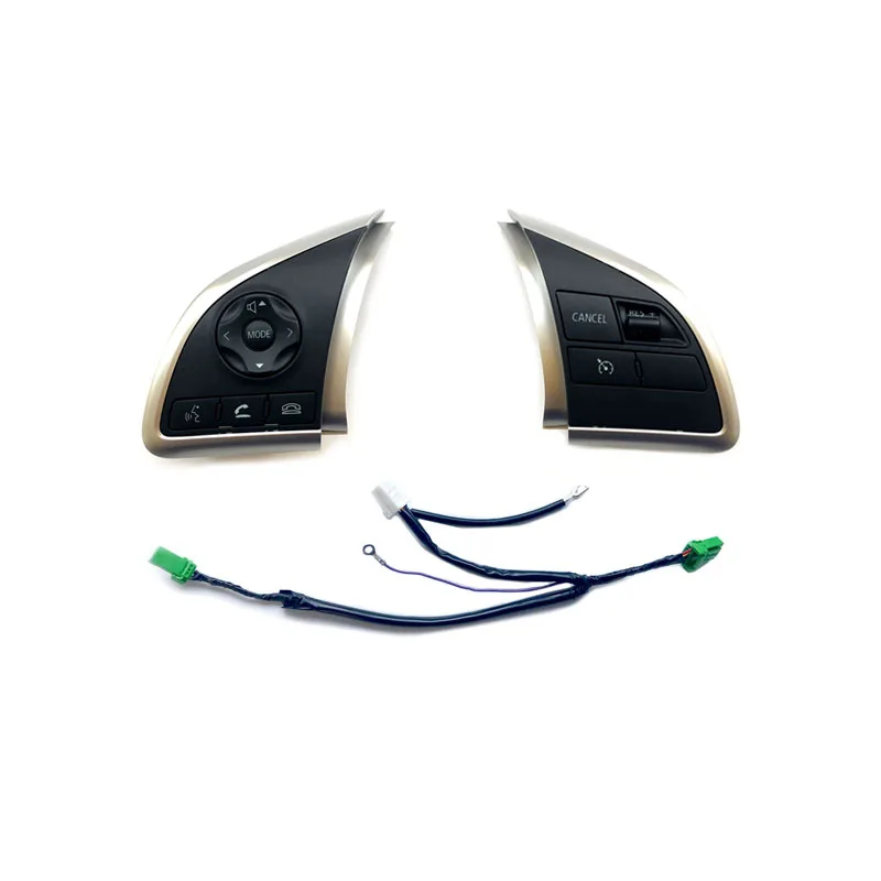 Рулевое колесо аудио Bluetooth телефон Кнопка круиз контроль скорости переключатель для Mitsubishi Outlander 2013- Mirage - Цвет: For Mirage 14-15