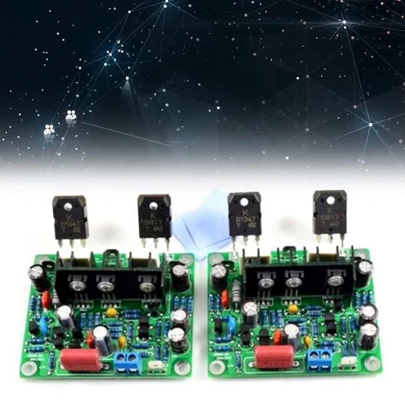 Горячая 3C-2Pcs Mx50 Se 100Wx2 Двухканальный аудио усилитель мощности доска Hifi Стерео усилители Diy Kit
