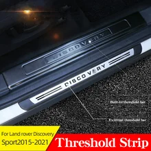 

Door Sill Strip For Land Rover Discovery Sport 2015-2021 Stainless Steel Lock Protective Cover Sticker Car Products