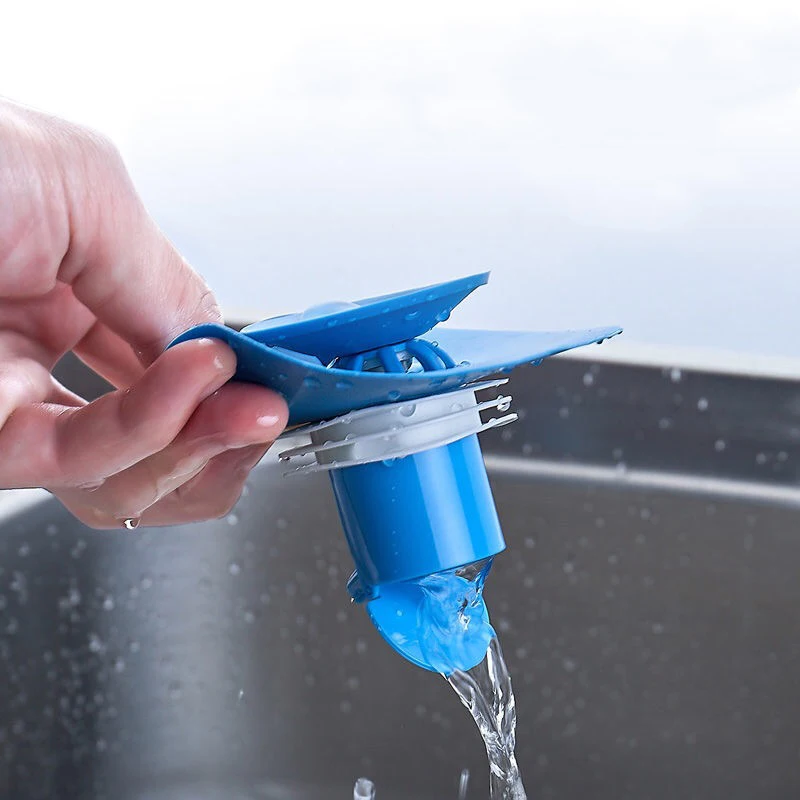 

New Silicone Floor Drain Hair Stopper Bathtub Plug Bathroom Kitchen Basin Stopper Sink Strainer Basin Deodorize Water Stopper