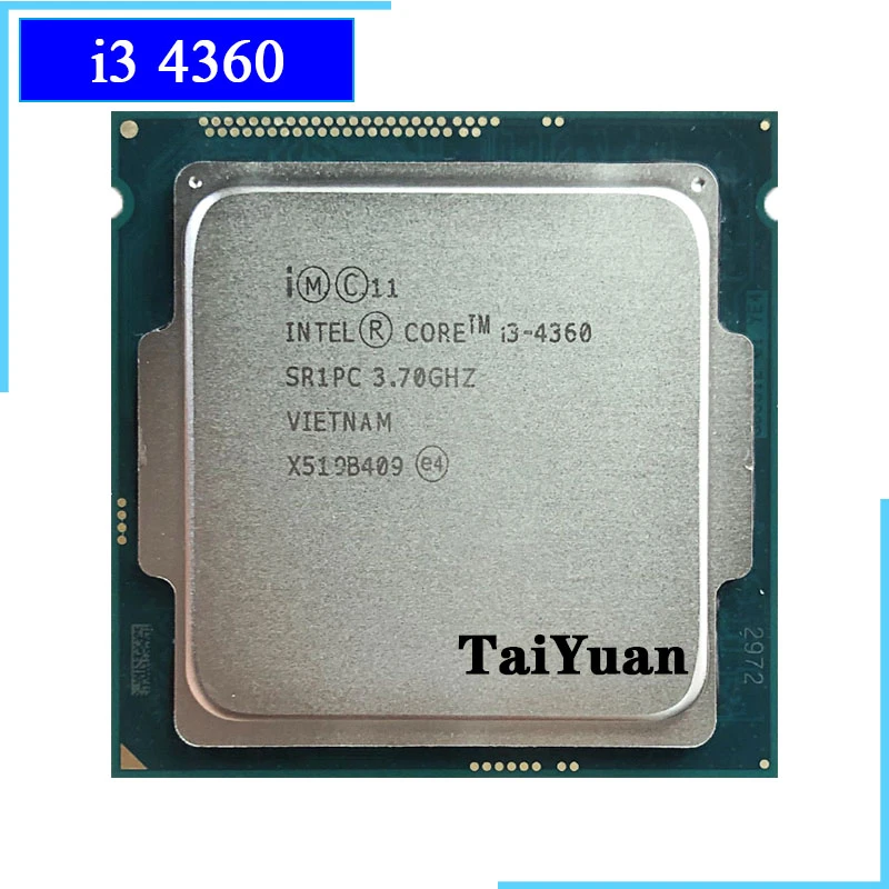 Intel Core I3 4360 I3 4360 3 7 Ghz Dual Core Cpu Processor 4m 54w Lga 1150 Cpus Aliexpress