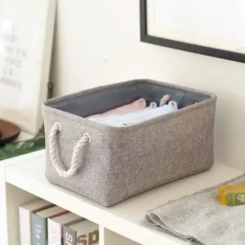 

Folding laundry basket toy storage bag Socks Underwear organizer Bra books Toys Storage Box Organizer Cosmetics Nursery Hamper