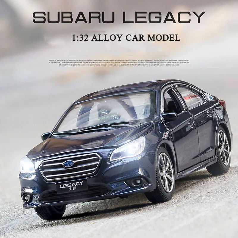 Масштаб 1:32 SUBARU LEGACY сплав спортивный автомобиль литая под ...