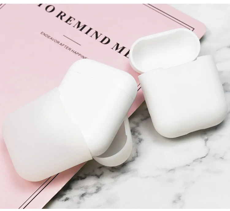 DHL для Apple AirPods защитный противоударный градиентный силиконовый чехол с пылезащитной заглушкой для iPhone 7 Bluetooth наушники