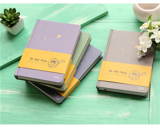 Ретро Маленький принц цветной блокнот в твердом переплете, бумажный дневник, школьный офис, простые, литературные, для девушек, канцелярские принадлежности, креативная ручная книга