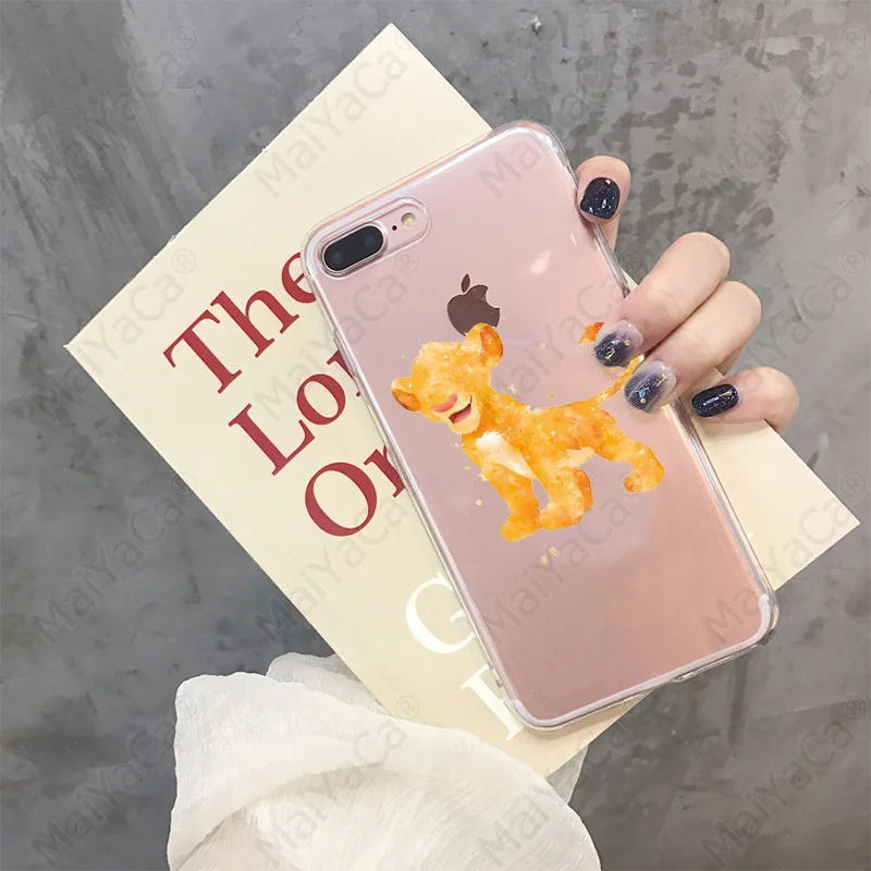 Lion King Pumba Hakuna Matata Проектор DIY чехол для Apple iPhone 11 pro max 8 7 6S Plus X XS MAX 5 5S SE XR 11 PRO максимальный чехол