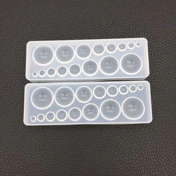 

1Pcs DIY Crystal Epoxy Resin Molds Time Stone Crafts Round Handmade Cake Fondant Chocolate Jewelry Tools