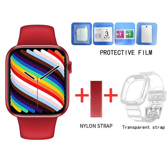 HW18 Smart Watch 40mm Heart Rate Monitor Double Buttons Make Call Men Women Series 6 Smartwatch pk IOW 13 W66 W56 HW22