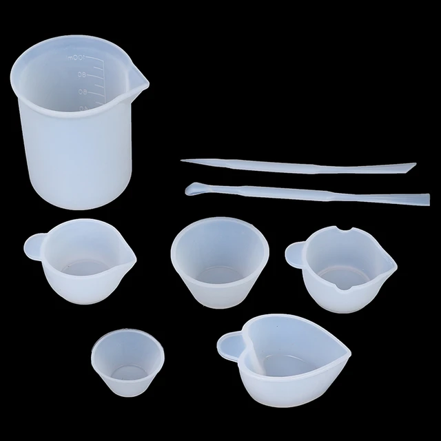 Epoxy Resin Making Tools Accessories  Silicone Measuring Cup Epoxy Resin -  Measuring Cups & Jugs - Aliexpress