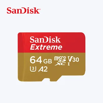 

SanDisk Extreme Ultra Micro SD 128GB Memory card 64GB 32GB microsd TF card 256GB 100MB/s Class10 U1/U3 4K With Adapter for Phone