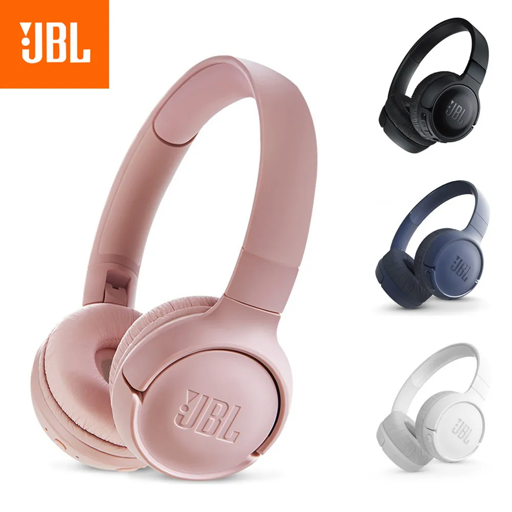 Оригинальные наушники JBL T500BT с глубокими басами Спортивная игровая