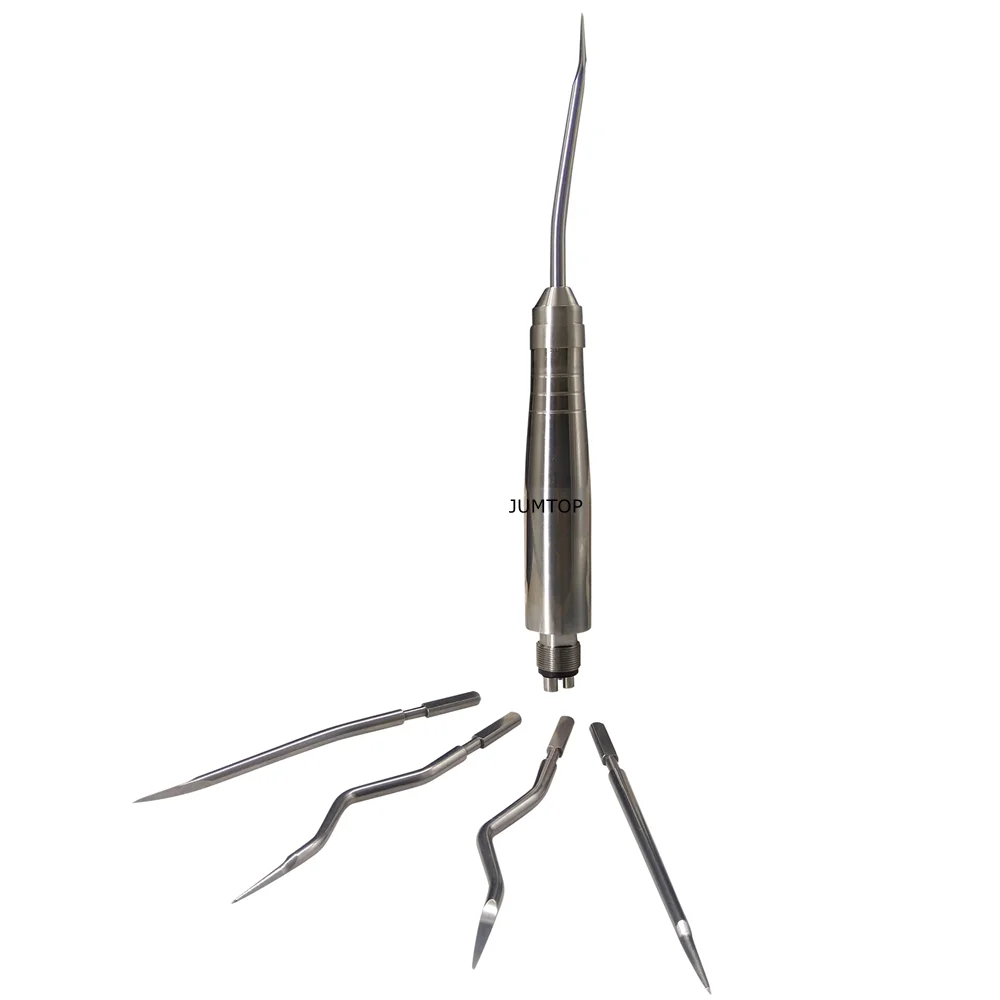 Dental Tooth Extraction Surgery Instruments Turbine Pneumatic Elevator Set Tools With 5 Tips For Clinic Dentistry Extracting | Красота и