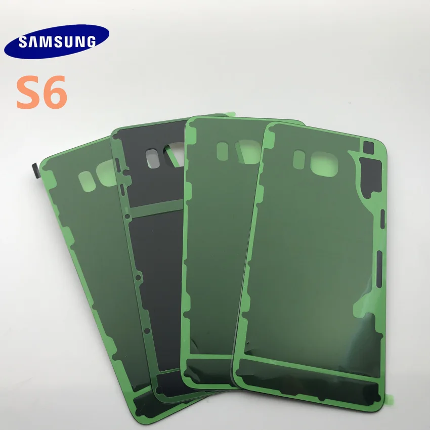 Samsung Galaxy S6 G920 S6 edge G925 S6 plus G928 задняя крышка батарейного отсека Стеклянная Дверь Корпус задняя крышка чехол запасные части
