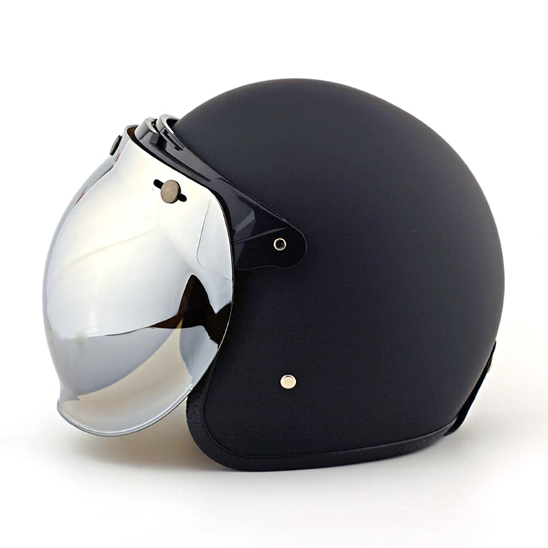 Motorcycle Helmet Bubble Shield Vintage Sunvisor Pilot Retro Visor Jet