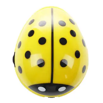 

ladybird pattern battery operated table vacuum cleaner mini dust cleaner, yellow