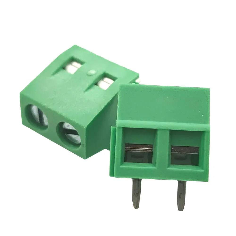 FS128 3 5 2P 3P разъем PCB универсальные Винтовые клеммные блоки FET2.5-500-04 мм 2PIN 3PIN MKDS 1