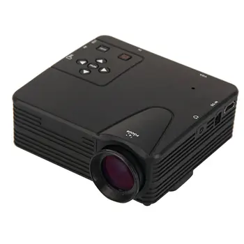 

H80 projector Portable Mini 640x480 Pixels Full HD 0 Brighter and clear LED Projector Video Home Cinema Theater