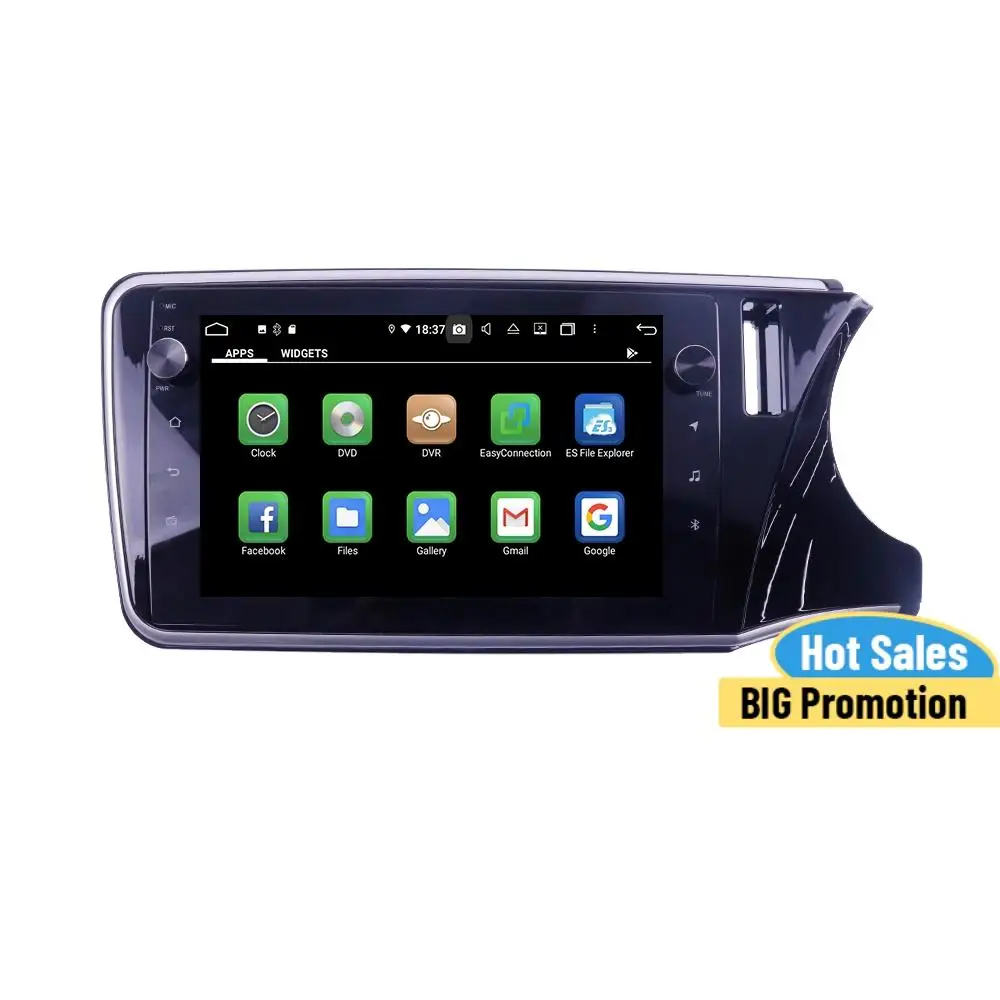 

Carplay Car Radio 2 Din Stereo Screen Receiver Android For Honda City Grace 2014 2015 2016 2017 GPS Player Navigation Audio Unit