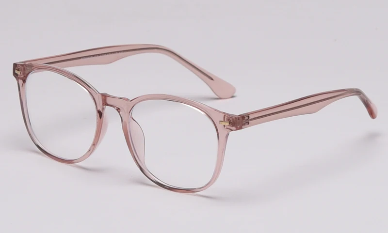 light brown Peekaboo, зеленый прозрачный синий светильник, очки для мужчин, квадратные TR90, корейский стиль, очки по рецепту, женские, оптические - Цвет оправы: light brown