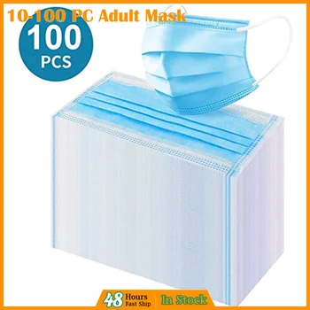 

Unisex Face Anime maskelemek Mascarillas Non-woven Disposable Masks With Breathable Safety Air Fog Masks Personal Health Care