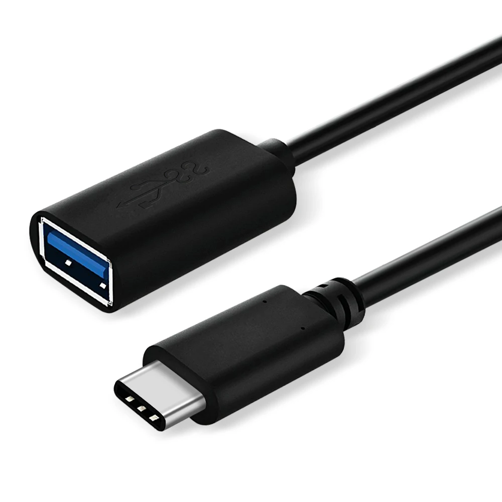 Переходник с USB C на 3 0 Gen1 Тип штекер A гнездо Кабель OTG функция для MacBook Air/Pro Galaxy Note9