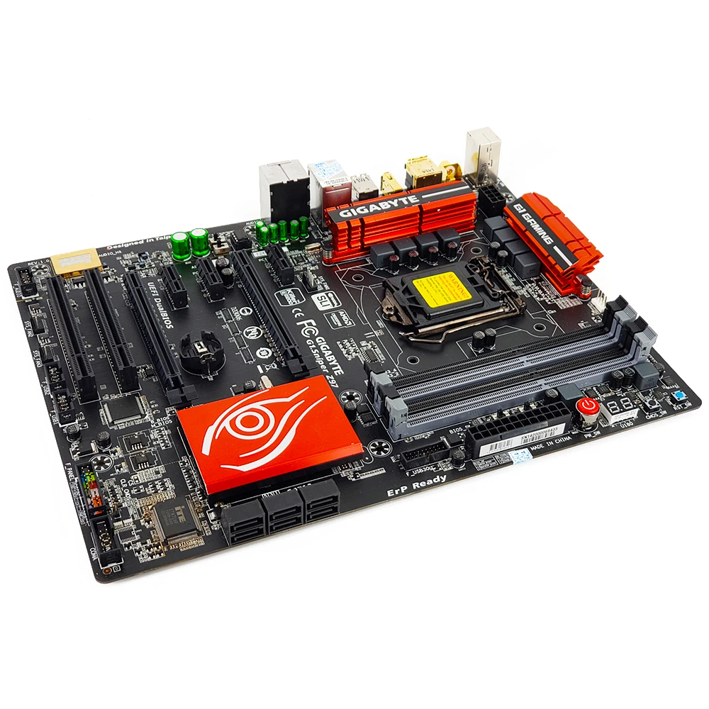 Gigabyte G1.Sniper Z97 настольная материнская плата Z97For LGA 1150 Для Core i3 i5 i7 DDR3 32G USB3.0 VGA DVI HDMI ATX используемая материнская плата