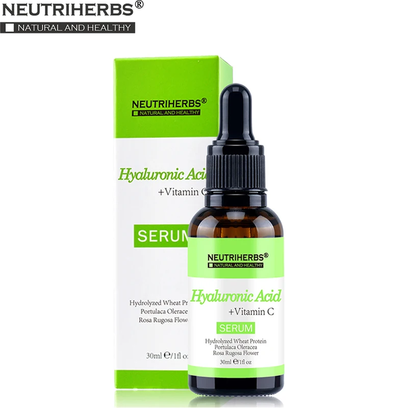 Neutriherbs Улучшенная сыворотка с гиалуроновой кислотой 5% натуральный лифтинг для лица Сыворотка против старения отбеливающая коллаген 30 мл