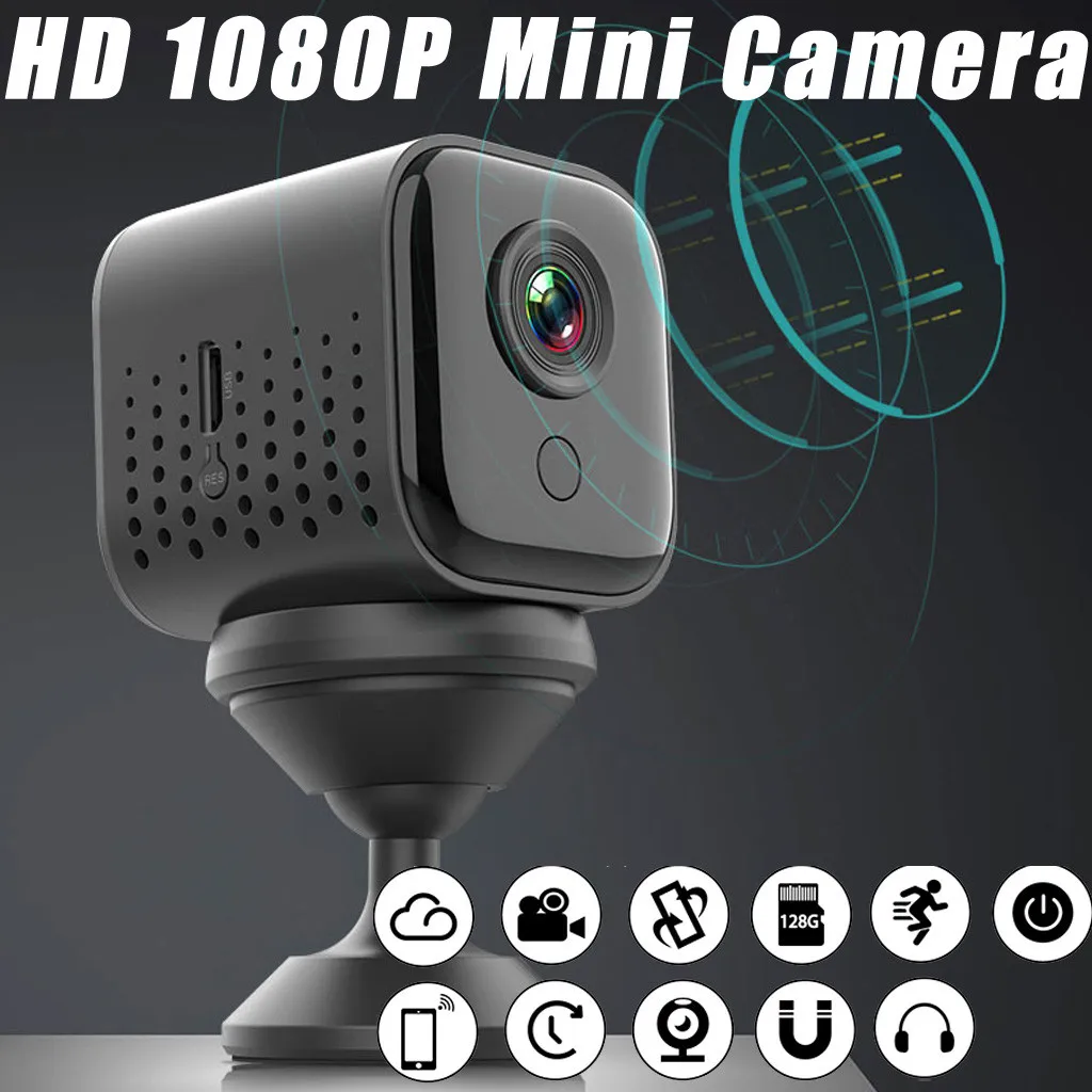 2 миллиона 1/2.9 &quotCMOS PTZ-камера 1080P мини-камера Wi-Fi IP ночного видения микро-камера