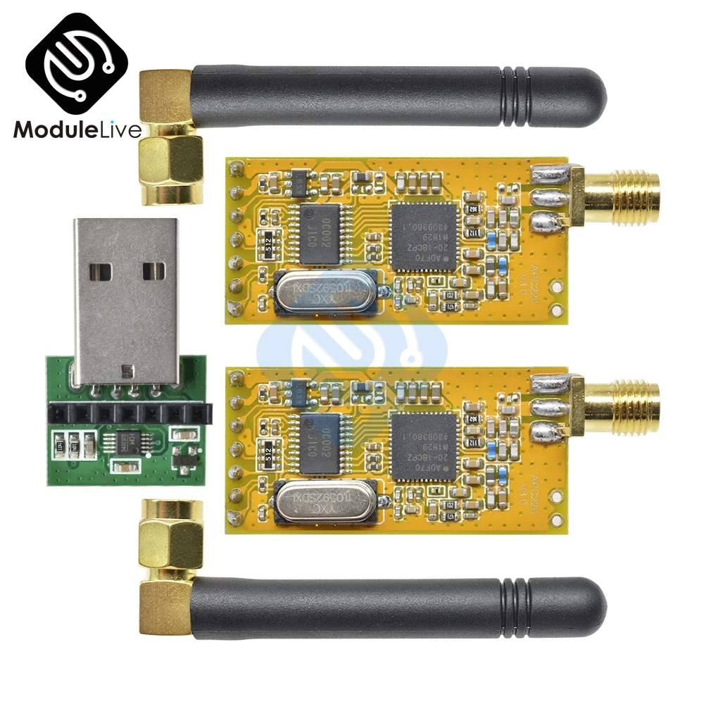 1 шт Новинка 3,3 в-5 в Беспроводной RF зарядная Модульная плата APC220 Беспроводной данных Связь USB конвертер модуль адаптера Комплект для Arduino