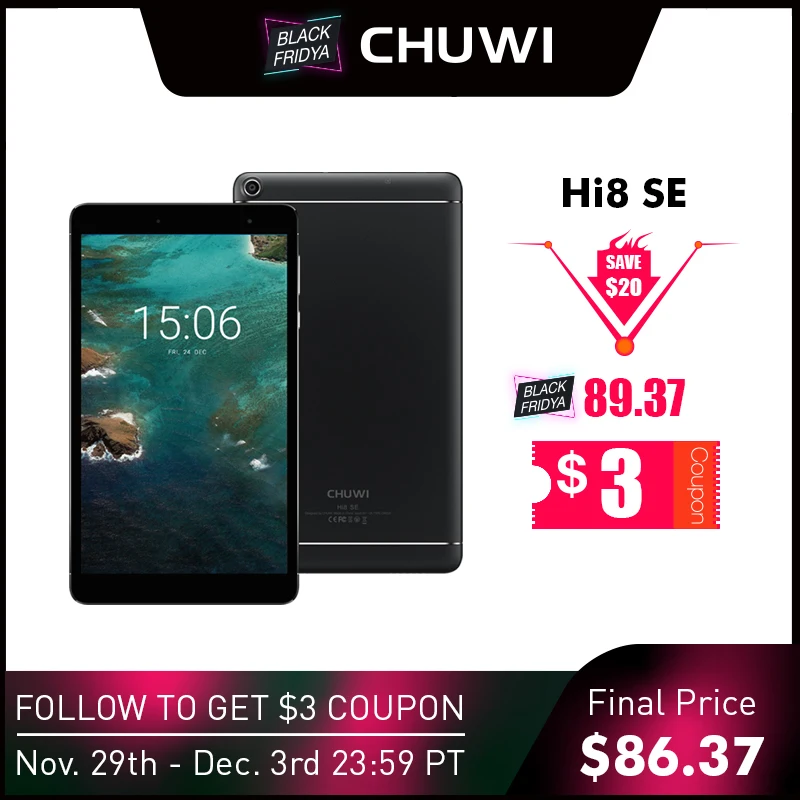 CHUWI Hi8 SE MTK8735 4 ядра Android 8 1 Планшеты 2GB RAM 32GB ROM двойной Камера WI FI 2.4G/5G дюймов 1920*1200