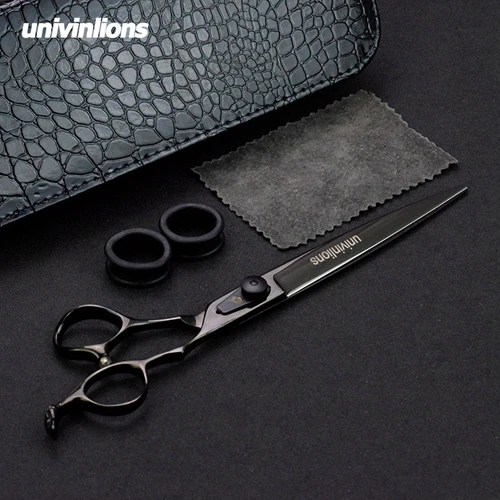 Cutting Scissor " ножницы для стрижки собак VG10 микро зубчатые лезвия Прямые Ножницы Парикмахерские режущие инструменты режущие ножницы - Цвет: Cutting Scissor