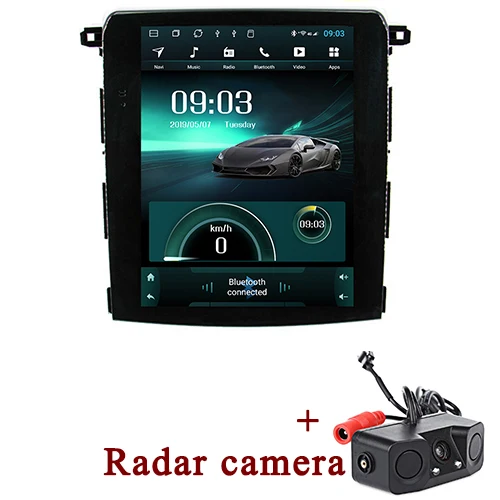 YAZH 9," tesla экран видео дисплей для Subaru XV Авто Радио Android 8,1 центральный мультимедийный блок с 4G DSP 4 Гб+ 32 ГБ - Цвет: with radar camera
