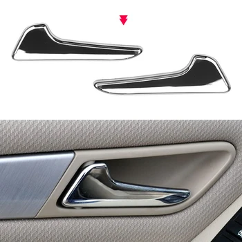 

1Pcs for Mercedes-Benz A-Class W169 B-Class W245 Chromed Car Inner Interior Door Handles Panel Trim Cover Accessories Left Right
