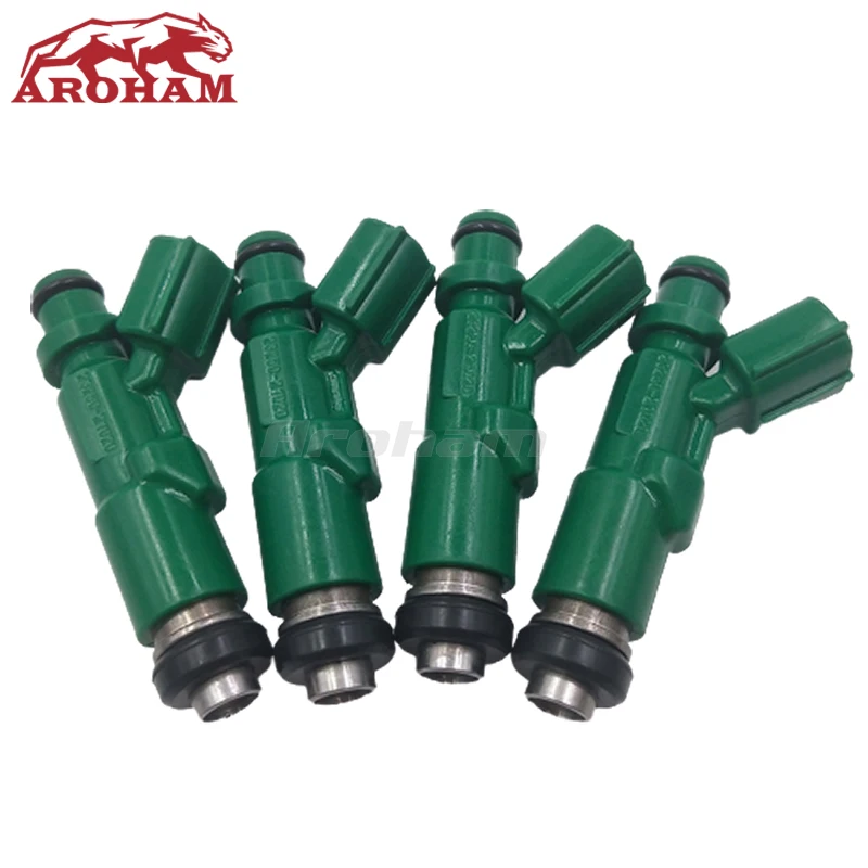 23250 21020 23209 21020 4 Pieces Fuel Injector For 2000 2009 Toyota