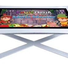 4K мультитач 12 точек интерактивный умный стол все в одном ПК мульти сенсорный бар игра для клуба Настольный экран