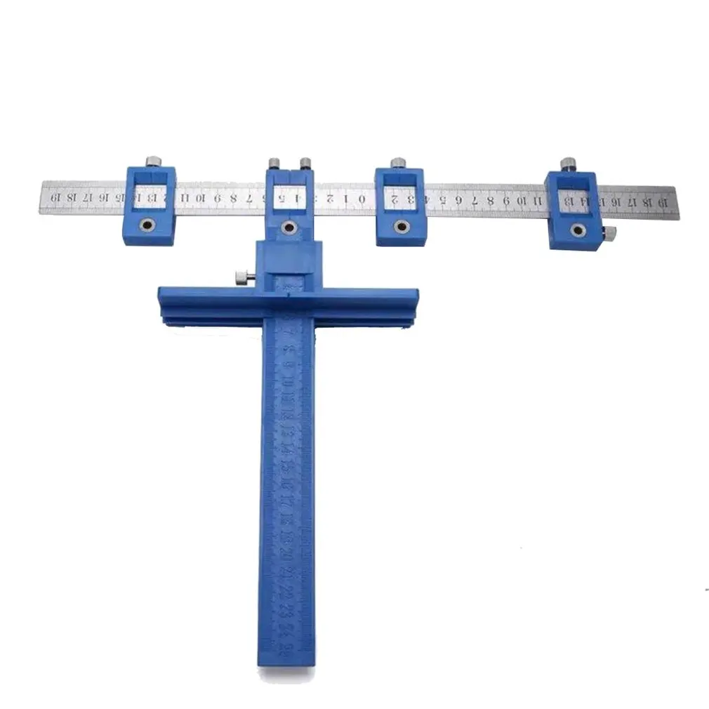 

Multifunctional Furniture Woodworking Perforating Locator Auxiliary Adjustable Opening Locator Light And Easy To Carry