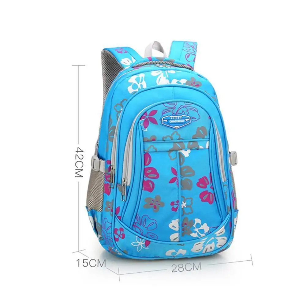 small blue Милый школьный рюкзак для девочек детский начальный школьный водонепроницаемый детский рюкзак Набор Милая Корейская школьная сумка Розовый школьный рюкзак - Цвет: small blue