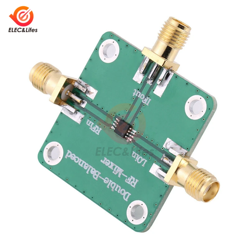 Microwave Radio Frequency Double Balanced RF Mixers Frequency Transducer RFin=1.5-4.5GHz RFout=DC-1.5GHz LO=312 SMA Female rf amplifier
