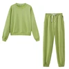 green pants set