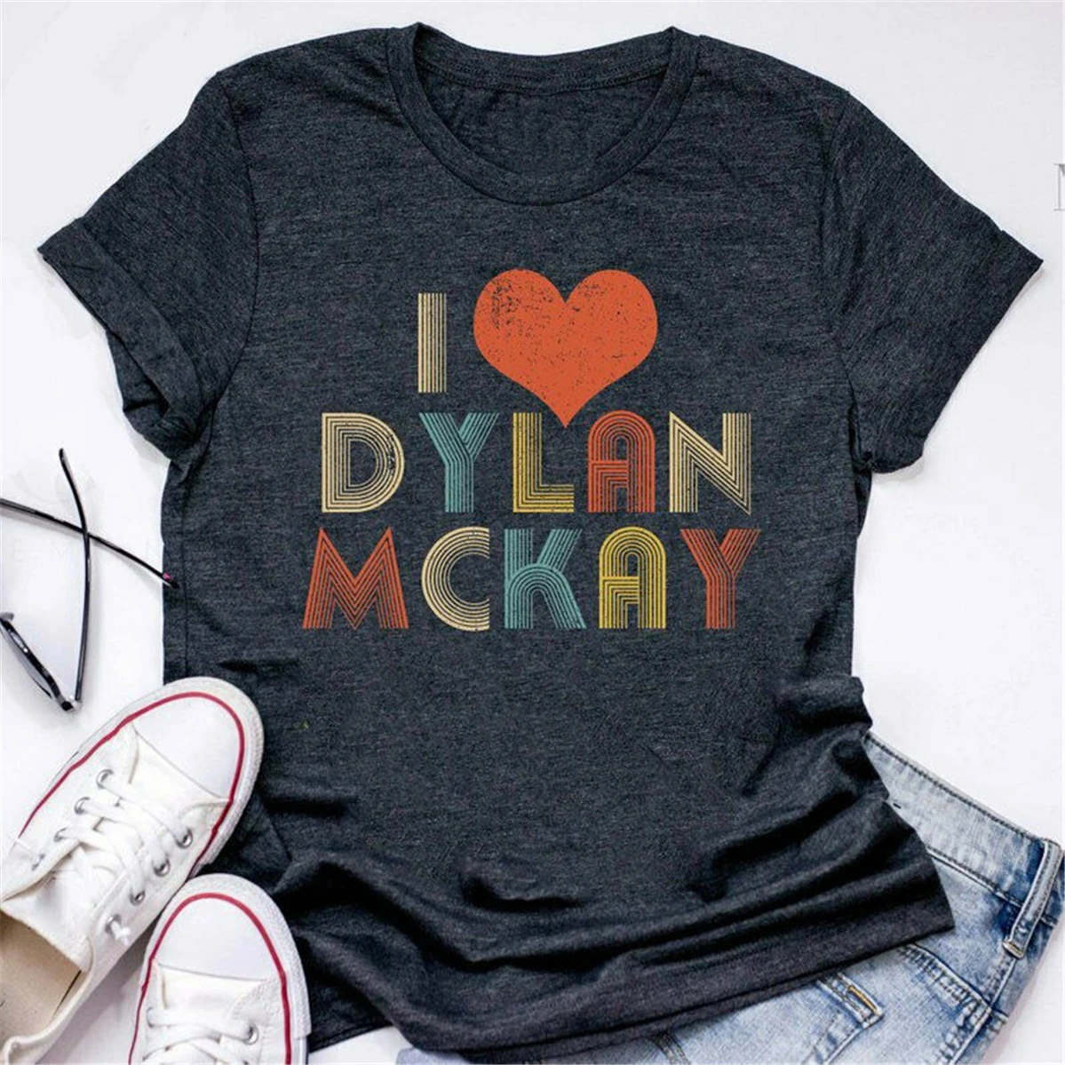 Футболка с надписью I Heart Luke Perry Dylan McKay футболка изображением люка Перри принтом Rip