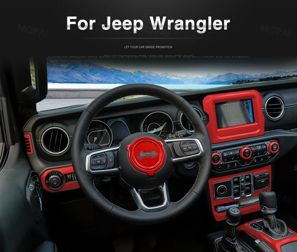 Car Dashboard Interior Decoration Kit Cover