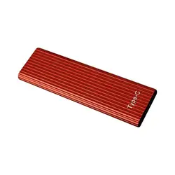 Boîtier SSD USB 3.1 vers M.2 NVME PCIe pour disque dur de bureau, utile, résistant aux chocs 