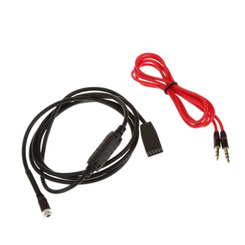 

AUX In MP3 Player Adapter Interface For BMW E46 E39 E38 For IPod IPhone