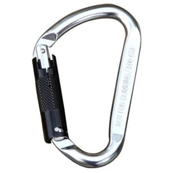 

Hot Alloy Carabiner Sports Hang Buckle Mountaineering Quick-Hanging Automatic Lock Buckle Rock Climbing Load-Bearing Buckle Ma