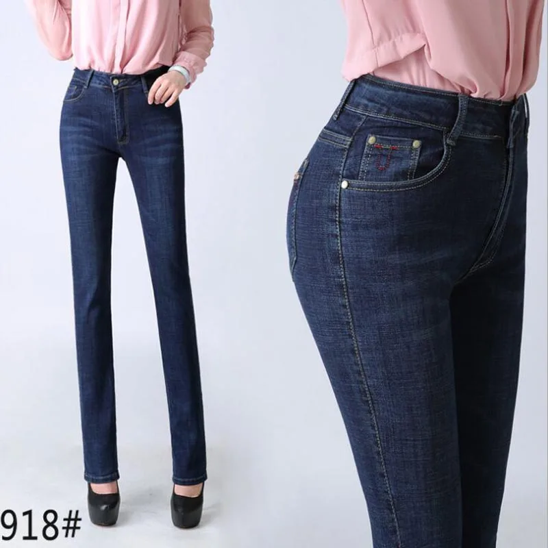 

Vintage ladies boyfriend jeans for women mom high waisted jeans blue casual pencil trousers korean streetwear denim pants